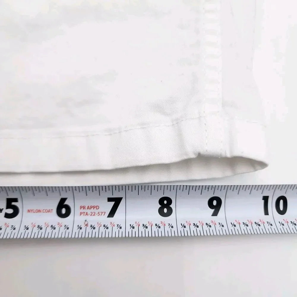 Zara Men's Size 32 Shorts White  Cotton‎ SEE PHOTOS READ